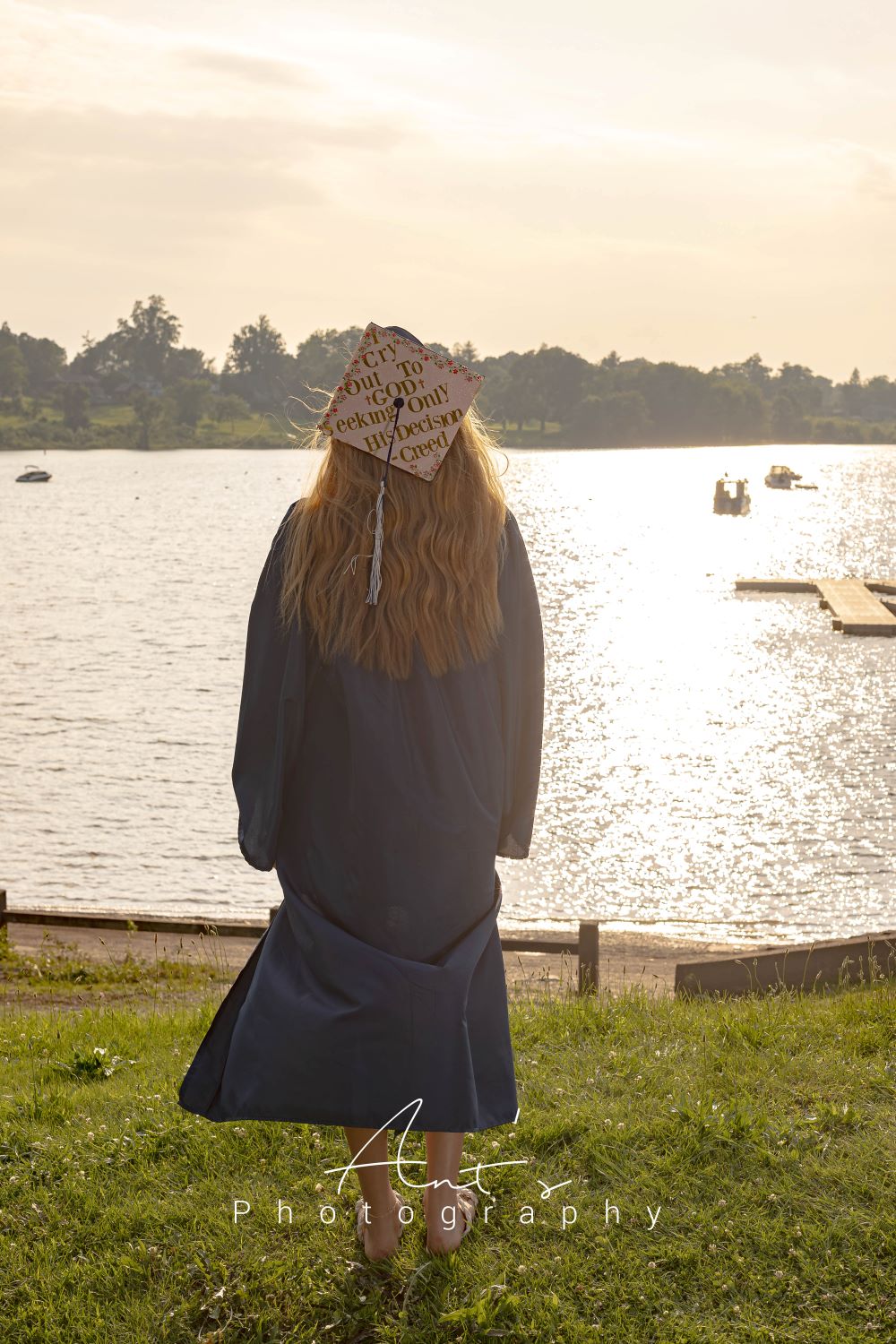 Graduation celebration portrait